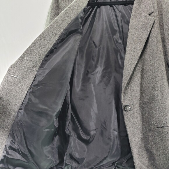 Sag Harbor L/XL Soft Wool Blazer Grey Long Women's - Picture 6 of 9